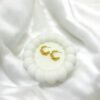 Elegant Golden Luxe Huggie Half-Hoop Earrings