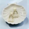 Minimalist rectangle dangler earrings crafted for daily wear- Must have collection