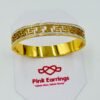 Elegant S-shaped diamond design bracelet