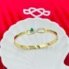 Infinity Heart Gold Bracelet – Stainless Steel (Size up to 2-6)