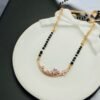 Elegant Floral Curve Rose Gold Stainless Steel Mangalsutra – (18 Inch)