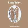 Pearl Glam Long-chain Tassel Dangler Earrings – Rose Gold Finish with small crystals