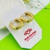 Chunky Bold Gold Hoop Earrings – Luxe Minimalist Stylish Jewelry