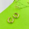 Chunky Bold Gold Hoop Earrings – Luxe Minimalist Stylish Jewelry