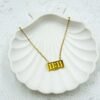 11:11 Gold Pendant Necklace – Stainless Steel