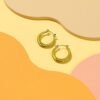 Classic Golden Hoop