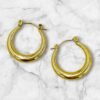 Classic Golden Hoop